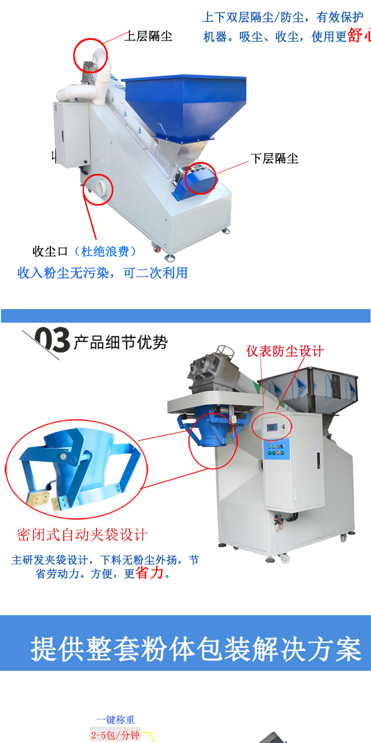 25公斤粉體粉末包裝機